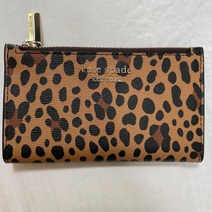 Kate spade leopard wallet!